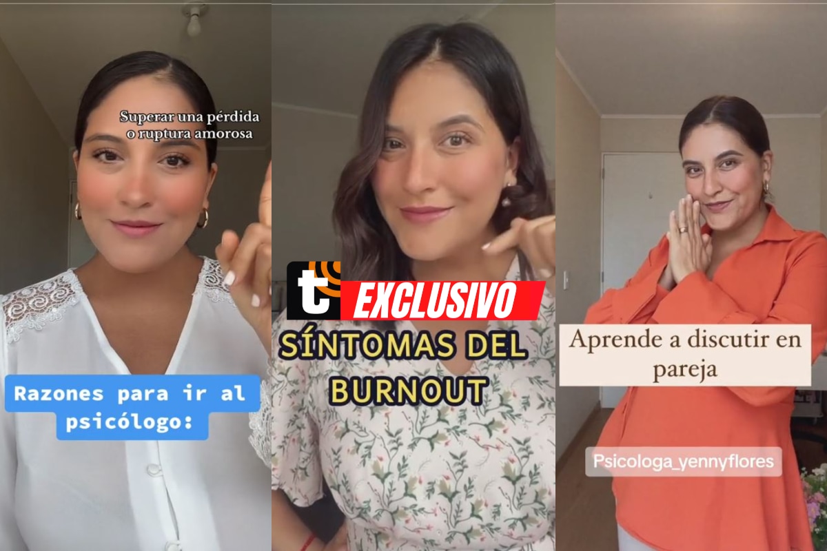 Encuéntrala en TikTok como: @Psicologa_yennyflores. Fotos: Captura de TikTok.