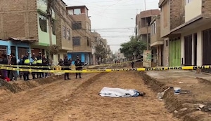 Lurigancho-Chosica: Obrero de construcción civil es asesinado por extorsionadores