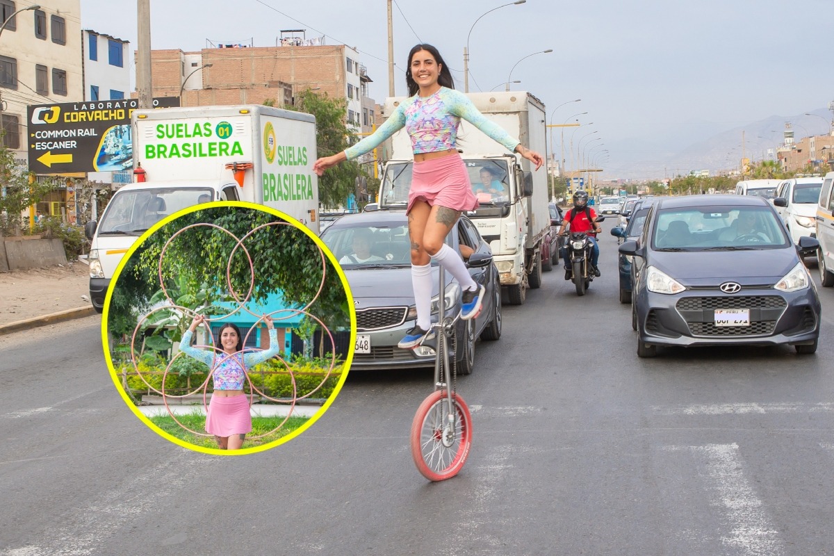 Jovencita también es profesora de inicial y nadadora de aguas abiertas. Foto: Allengino Quintana.
