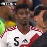 Expulsan a Miguel Araujo a los dos minutos de entrar a la cancha