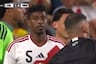 Miguel Araujo ingresó a la cancha y lo expulsaron a los dos minutos en el Perú vs. Colombia | VIDEO