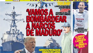 ‘VAMOS A BOMBARDEAR A NARCOS DE MADURO’