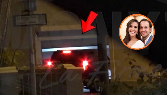 TROME | Camioneta de Jean Paul Gabuteau ingresando a la casa de Silvia Cornejo (Magaly Tv)