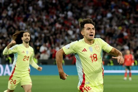 Martín Zubimendi abre la cuenta para España ante Portugal en la final de la Nations League | VIDEO