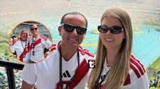 Brunella y Richard disfrutaron a lo grande la inauguración del Mundial 2026 en México con César Acuña