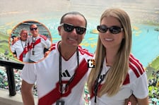 Brunella y Richard disfrutaron a lo grande la inauguración del Mundial 2026 en México con César Acuña