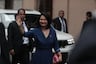Keiko Fujimori llega con elegante vestido azul al Palacio Torre Tagle: ¿en qué está inspirado el traje de la mandataria?