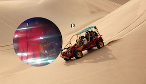 ¡Tragedia en las dunas de Nasca! Turista francés muere tras volcar tubular en paseo extremo
