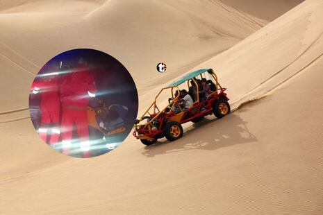 ¡Tragedia en las dunas de Nasca! Turista francés muere tras volcar tubular en paseo extremo