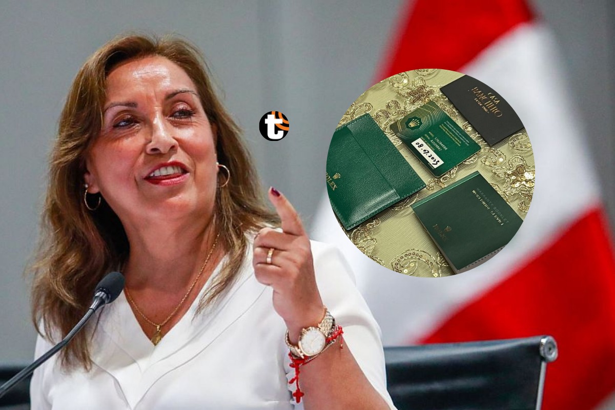 Durante el allanamiento a Dina Boluarte se halló el código de un Rolex comprado en 2023, además de otros relojes de diferentes marcas.