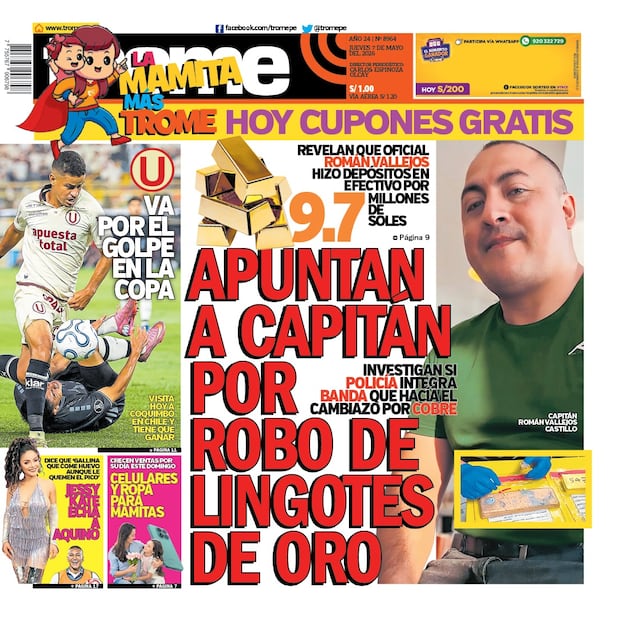 Portada Trome