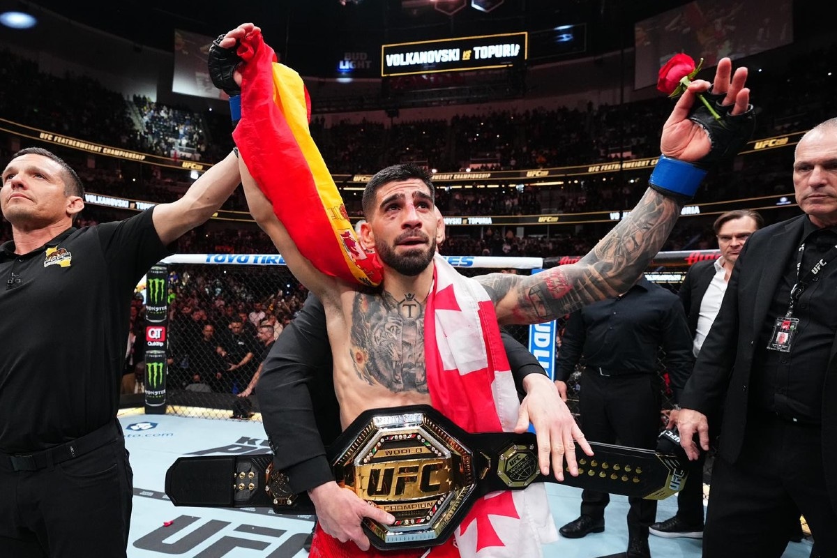 Ilia Topuria renunció a su cinturón (Agencias / UFC)