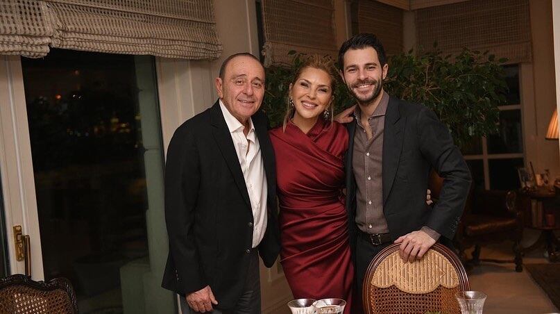 La familia del abogado (Foto: Hakan Sabancı / Instagram)