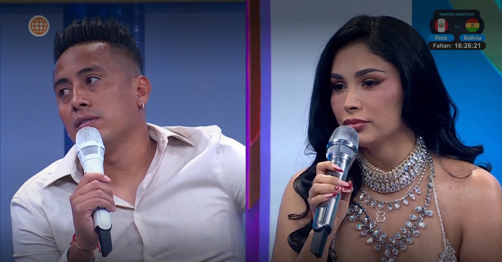 Cantante defiende su relación con Cueva. (Foto: América TV)