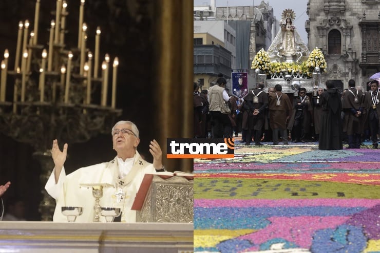 Celebraciones en Lima por Pascua de Resurrección. (Entrevista: Isabel Medina / Foto: Julio Reaño / Trome).