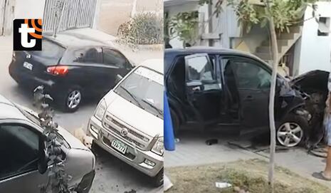 ¡Tragedia en Chorrillos! Camioneta fuera de control se estrella contra vivienda y mata a mujer mientras c...