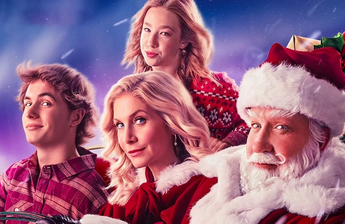 Póster oficial de la película "Santa Cláusula: un nuevo Santa" (Foto: Disney Plus)