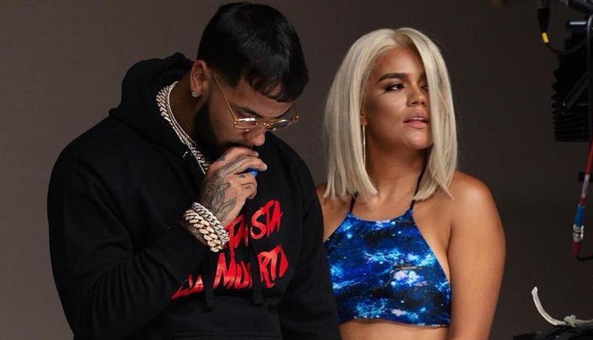 En marzo de 2021 ya corrían los rumores del fin del romance entre la cantante Karol G y Anuel AA (Foto: Karol G / Instagram)