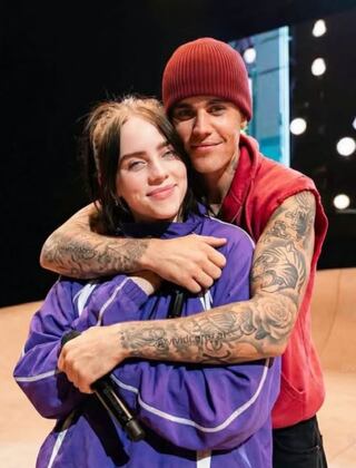 ¡Sorpresa total! Billie Eilish vive inesperado momento con Justin Bieber en Coachella