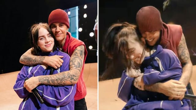 ¡Sorpresa total! Billie Eilish vive inesperado momento con Justin Bieber en Coachella