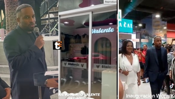 "KM40": imágenes de la inauguración del mall de Jefferson Farfán