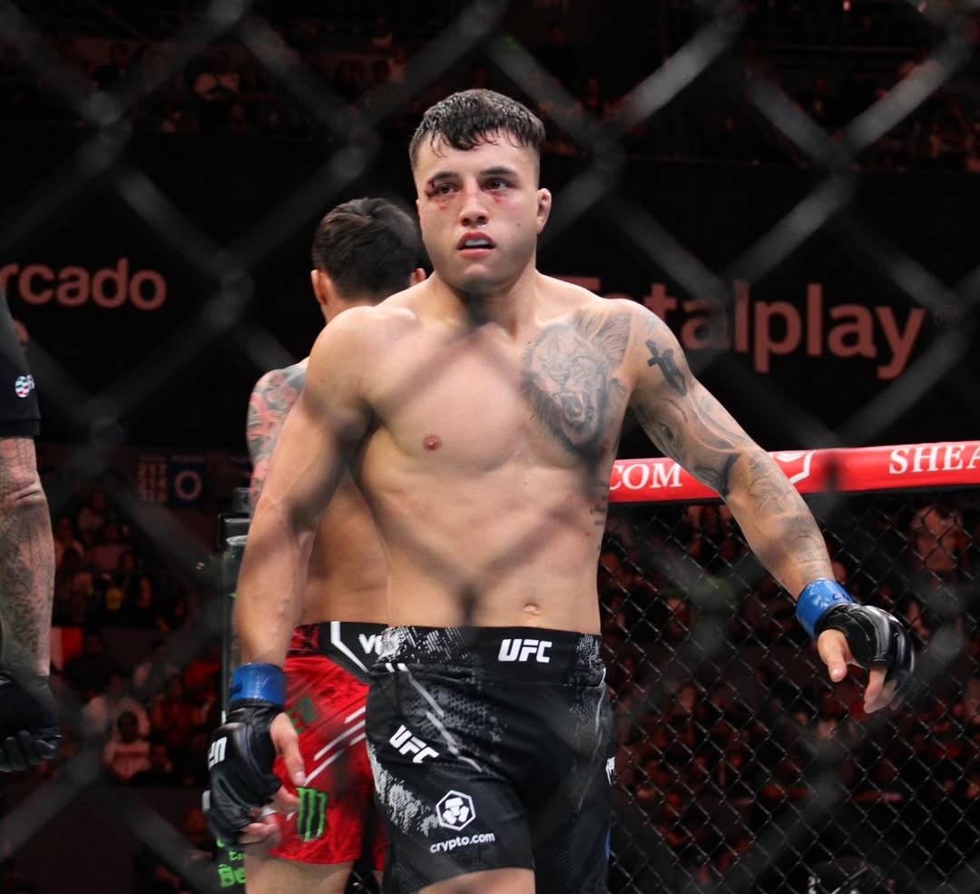 Francisco Prado vuelve hoy a la jaula del UFC. (UFC)