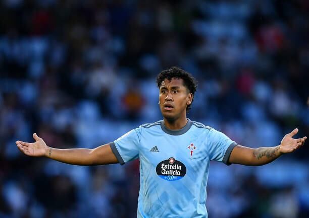 Renato Tapia con rostro de sorpresa en Celta de Vigo (Foto: Getty Images)