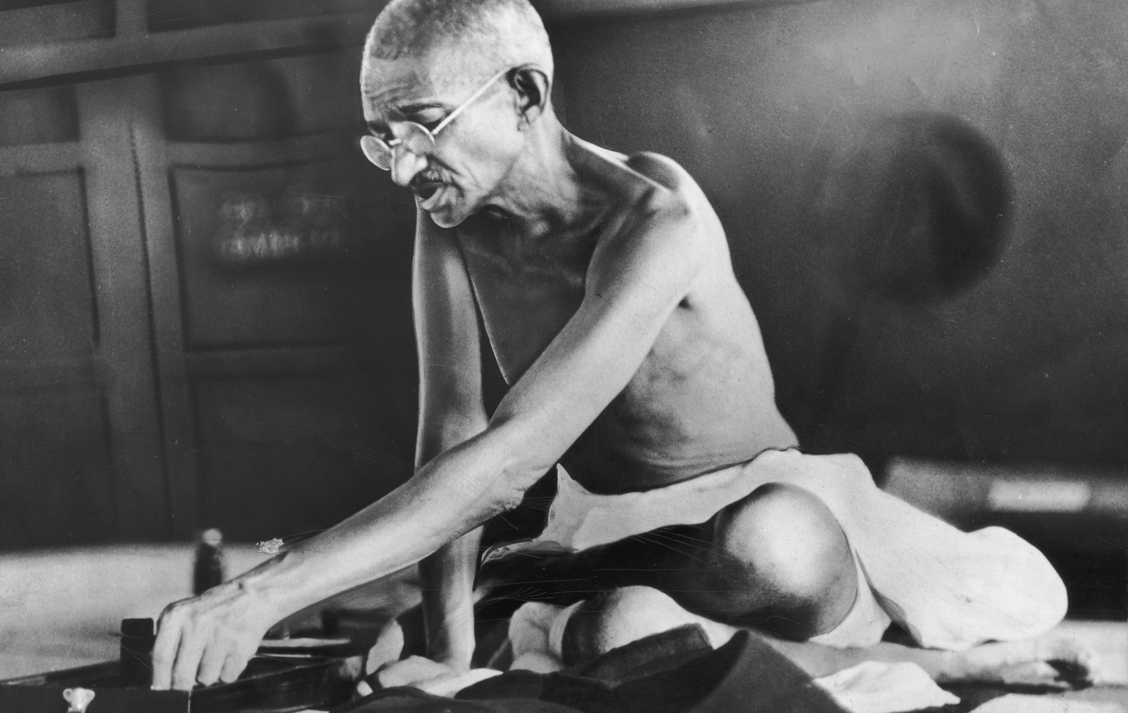Mohandas Karamchand Gandhi.