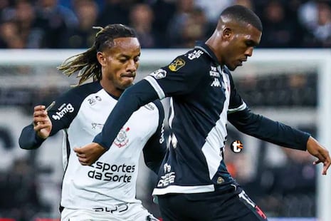 ¡Nadie sacó ventaja! Corinthians de André Carrillo igualó 0-0 con Vasco en la primera final de la Copa Br...