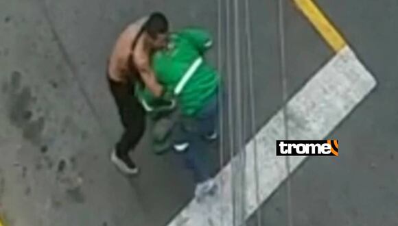 Agreden a trabajador de limpieza