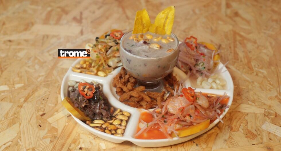 Deliciosos potajes para disfrutar por el partido Perú vs Bolivia. Restaurante La Cancha Sport Bar con su 'Ronda Lapagol' . (Trome / Jesús Saucedo)