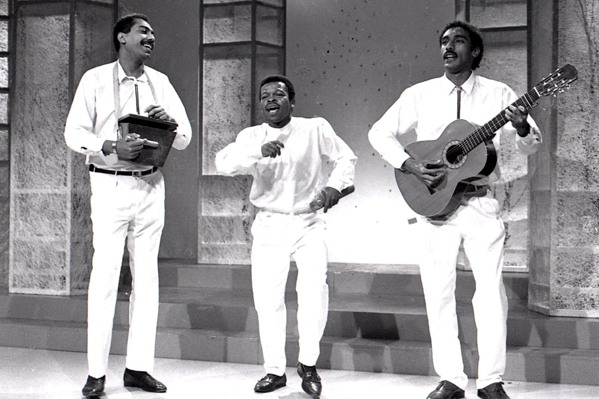 Martín Farfán en sus inicios formó parte del recordado grupo "Los hermanos Santa Cruz", junto a Rafael y a su hermano Octavio. Foto: GEC