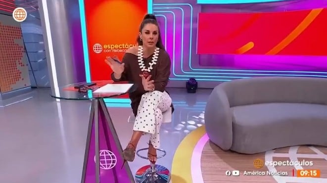 Óscar Custodio recibe duras críticas de Rebeca Escribens.