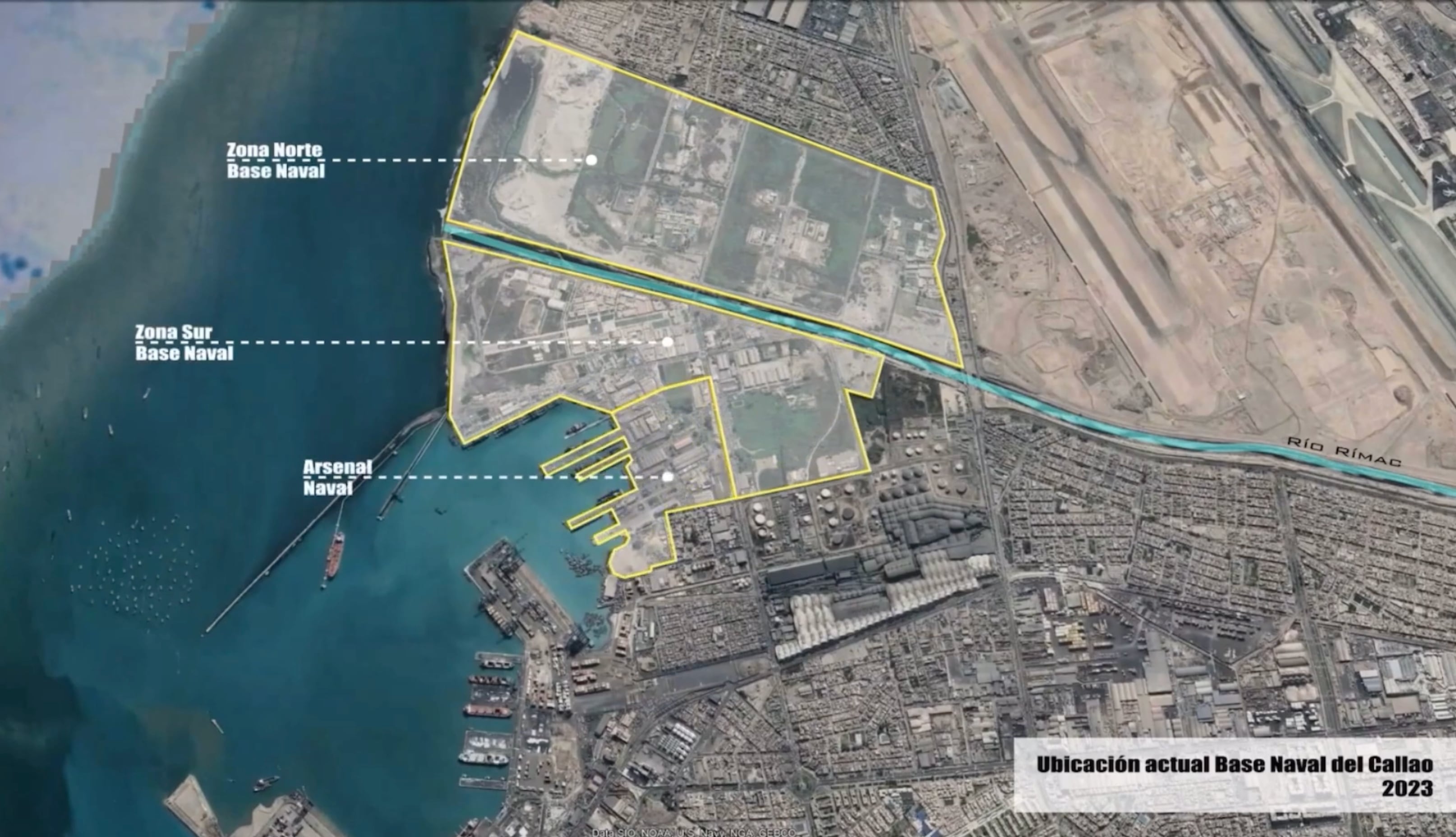 Nueva Base Naval (Fuente: Revista de Marina)