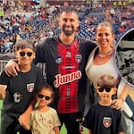 Jugador argentino desconsolado por desaparición de esposa y sus hijos tras terremoto de Venezuela