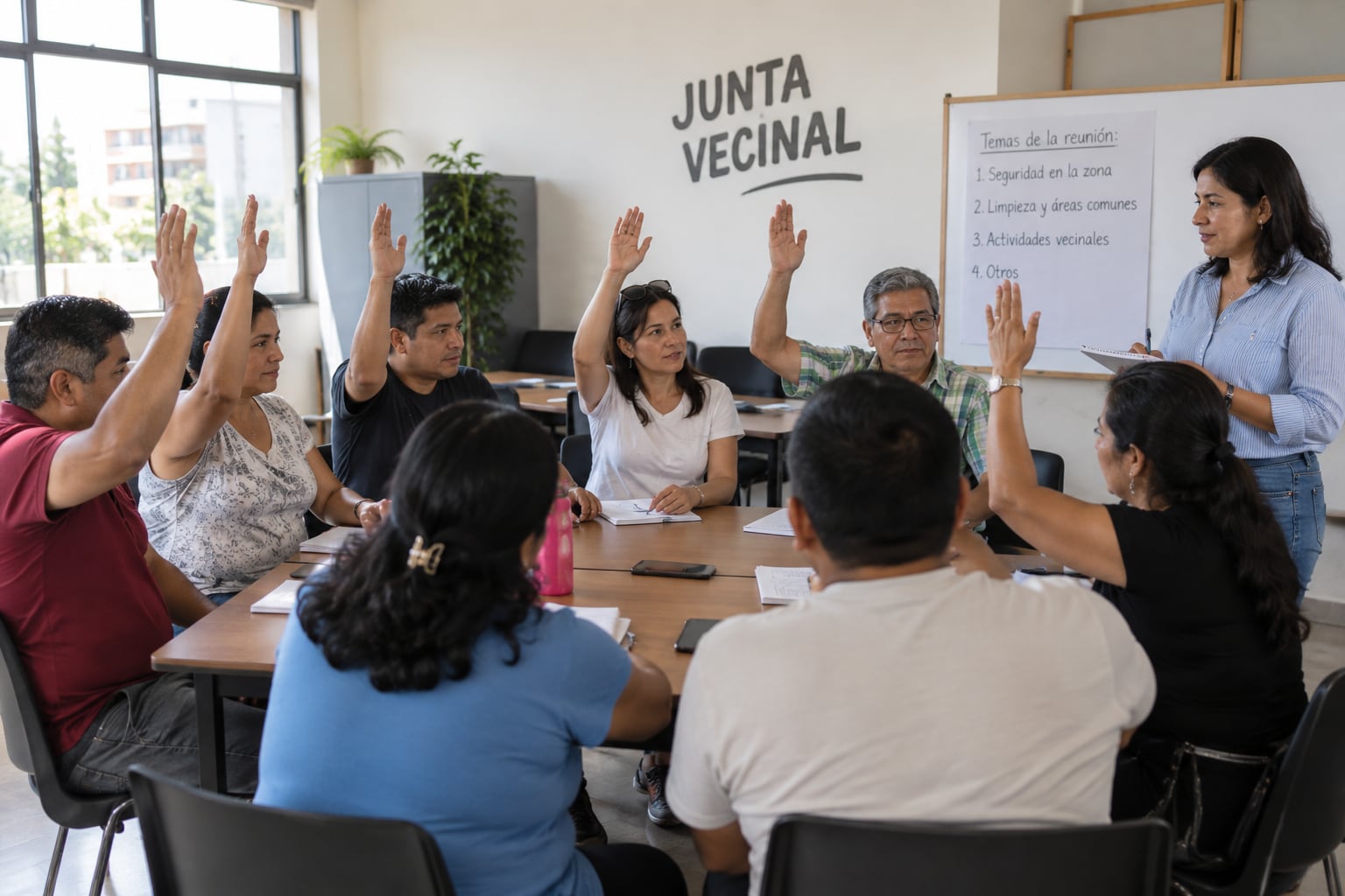 El voto también se utiliza para tomar decisiones fuera del ámbito político. Foto: Chat GPT.