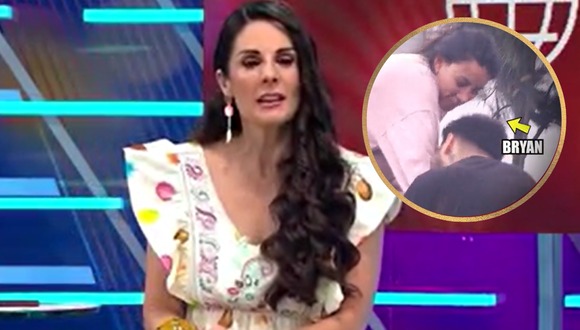 Samahara Lobatón pelea con su pareja en la calle