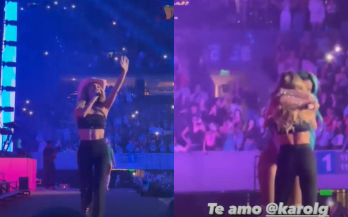 ¡Increíble! Karol G sorprende al cantar ‘Sálvame’ junto a Anahí de RBD en concierto | VIDEO (Foto: Instagram/Anahí).