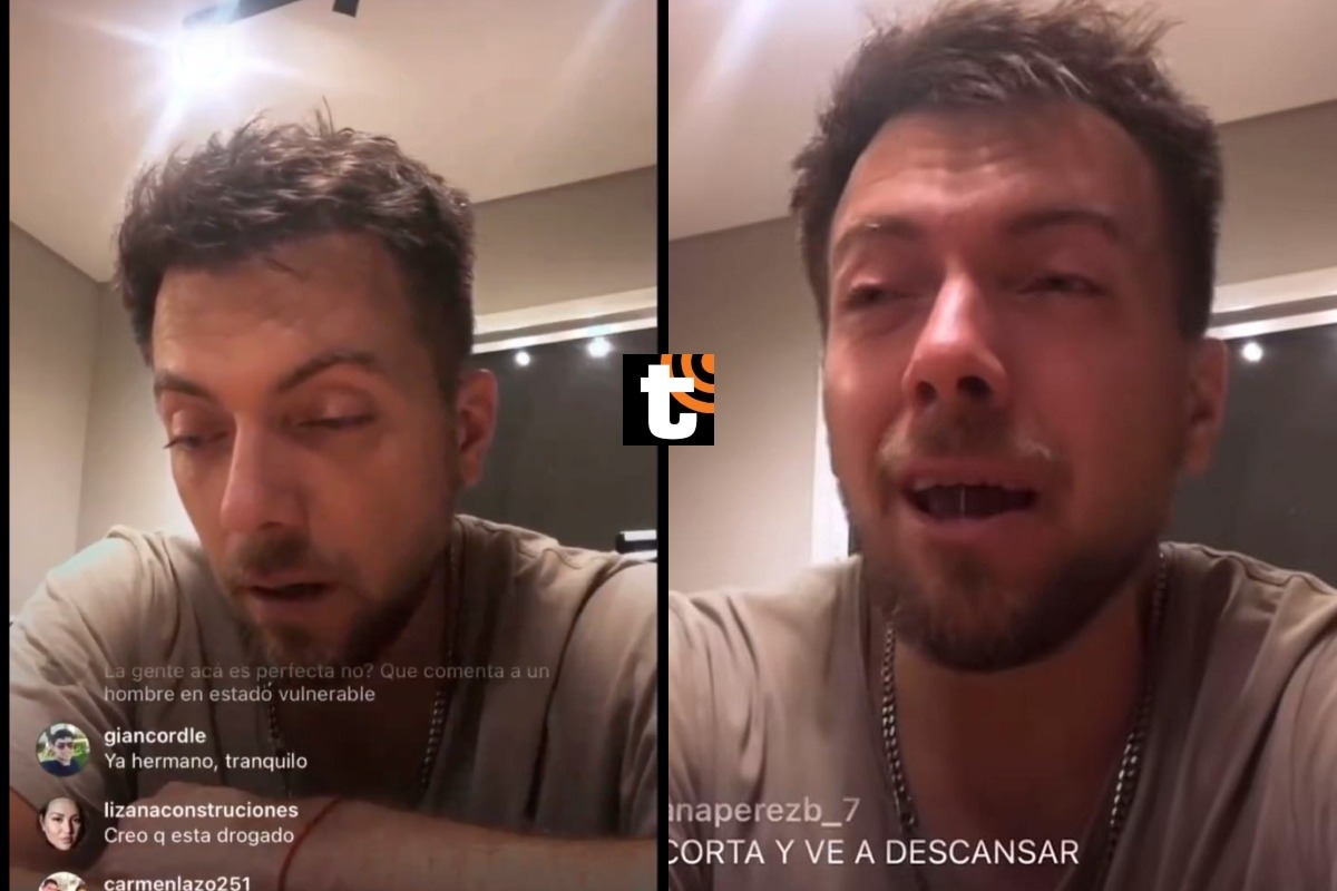 Julián Zucchi genera preocupación por transmision en vivo