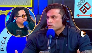 Christian Domínguez y su tenso momento con Carlos Orosco EN VIVO: “Me parecías una persona responsable”