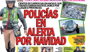 POLICÍAS EN ALERTA POR NAVIDAD