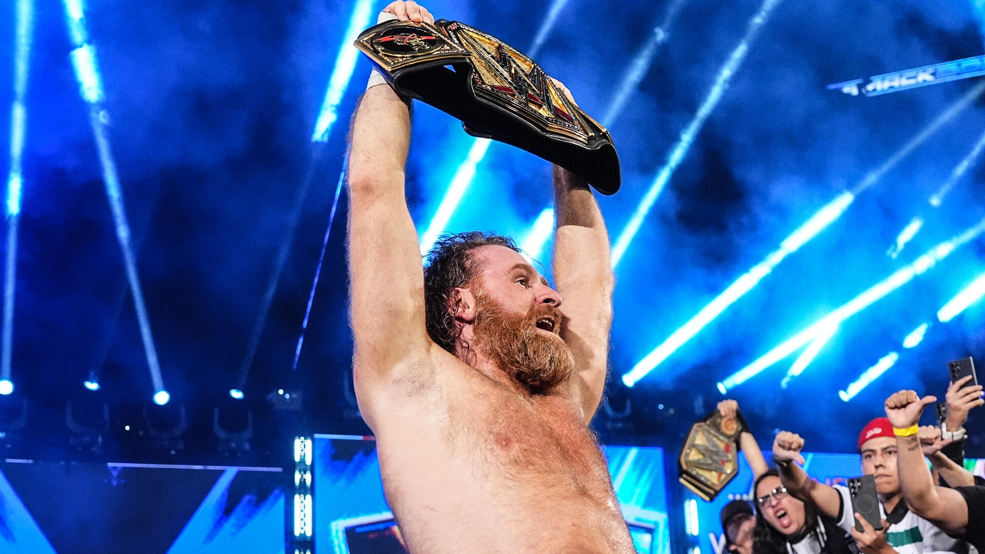Sami Zayn es campeón de WWE por segunda vez. (WWE)