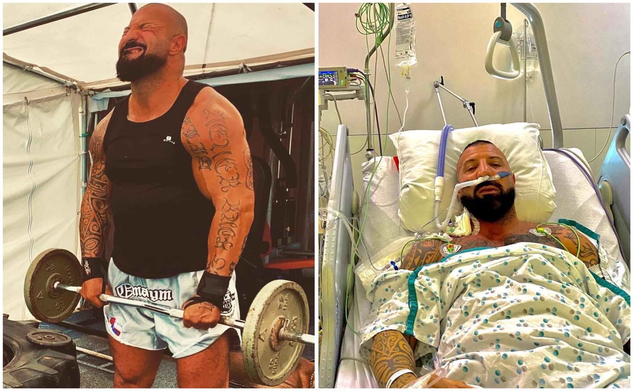 Frederic Sinistra, el hombre más fuerte de Bélgica, falleció tras contraer COVID-19. (Foto: IG Fred Sinistra)