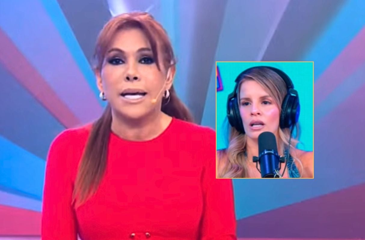 Alejandra Baigorria dijo que lleva más de 15 años aguantando los ataques de Magaly Medina. (Foto: Captura de YouTube / "Magaly TV, la firme" - "+QTV Network")