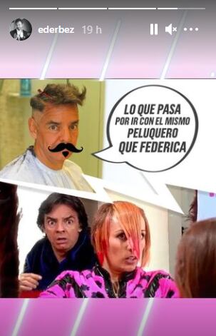 Eugenio Derbez realizó un historial de Instagram para bromear sobre su nueva apariencia. (Foto: @ederbez)