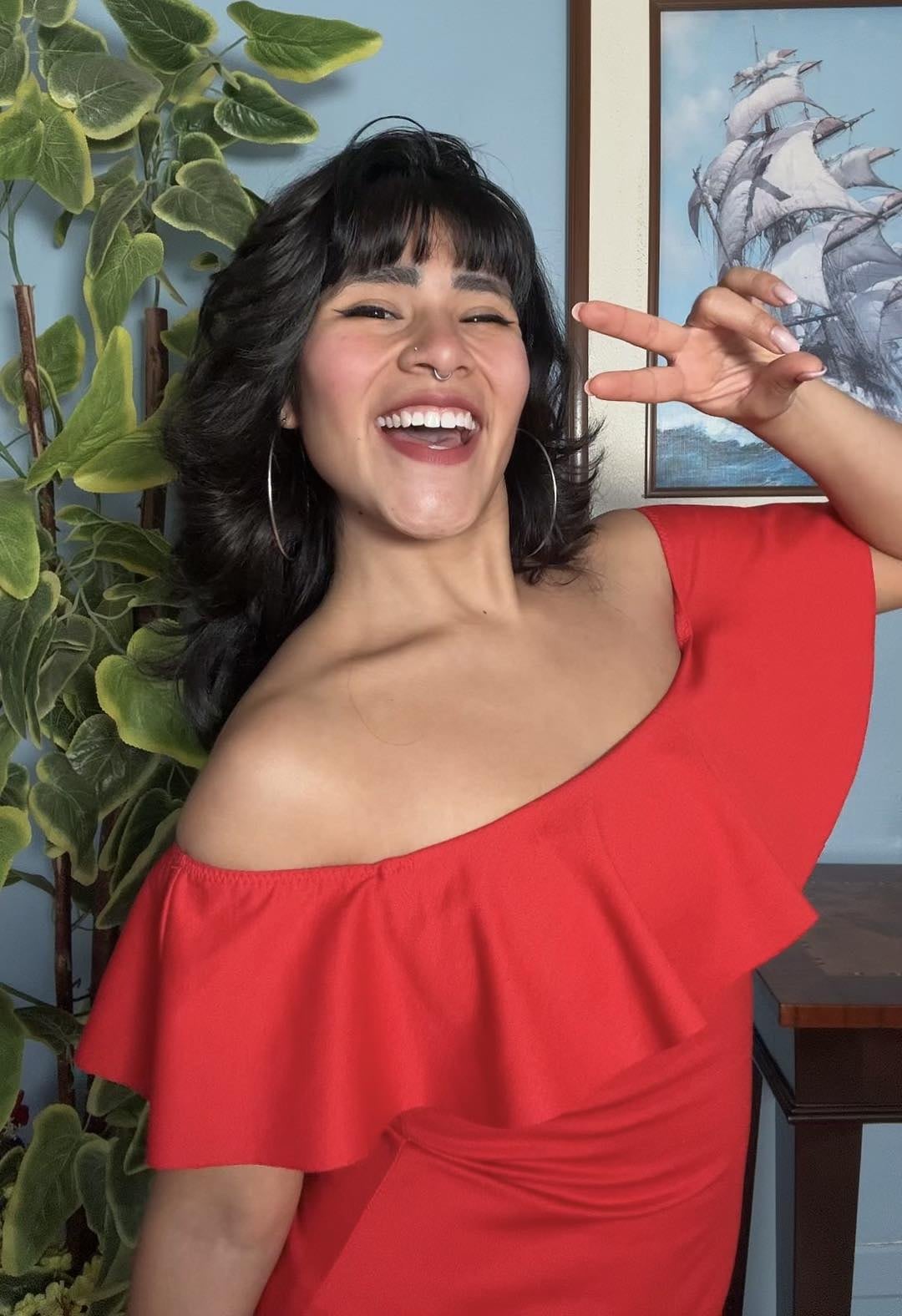 Encuéntrala en TikTok como @gabrielafloresv_ Foto: Instagram Gabriela Flores.