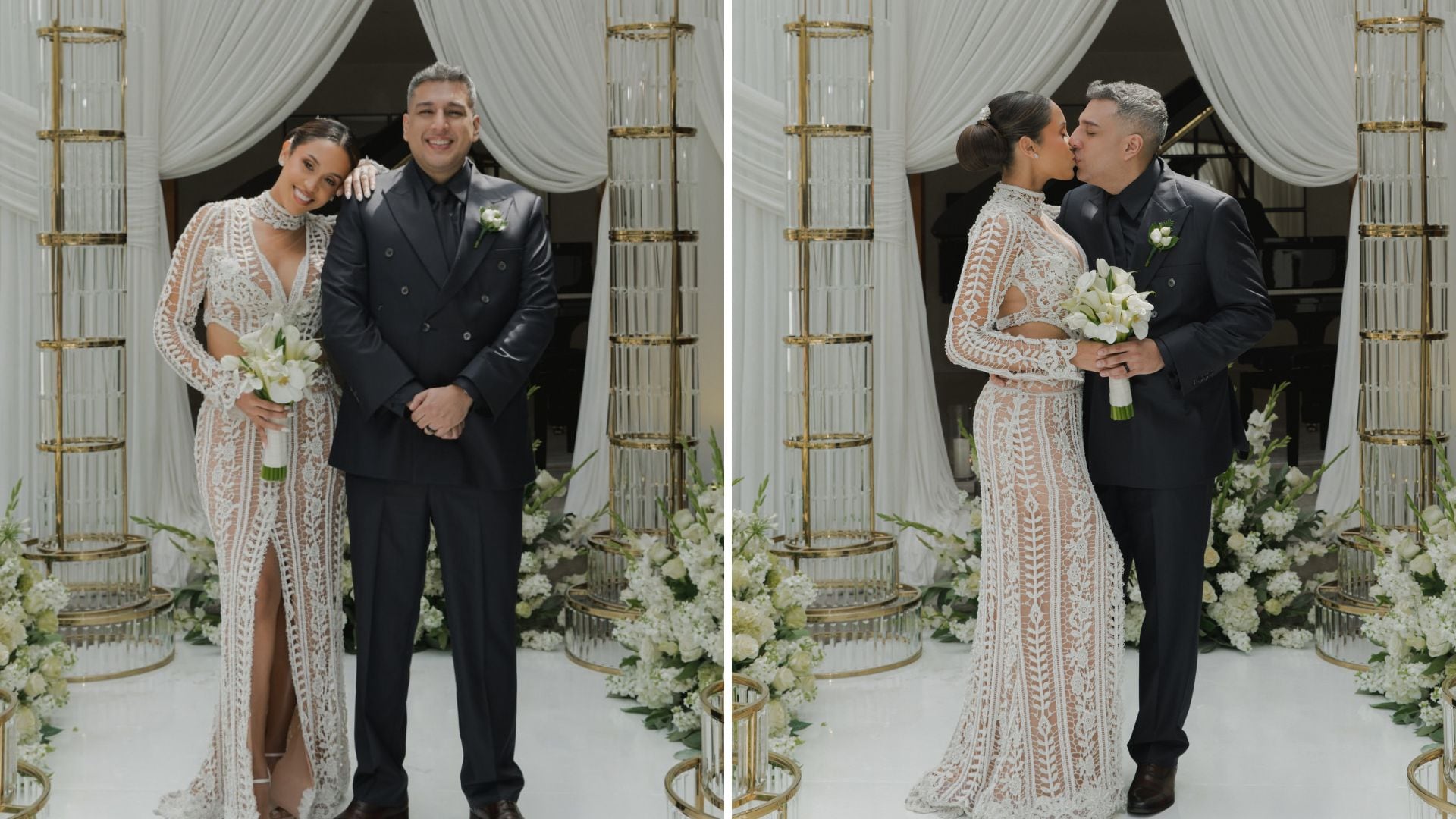 Ricardo Mendoza en su boda con Katya Mosquera. Crédito fotos: Carlos Salazar