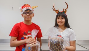 Escolar de 14 años crea su propio panetón y lo venderá por Navidad