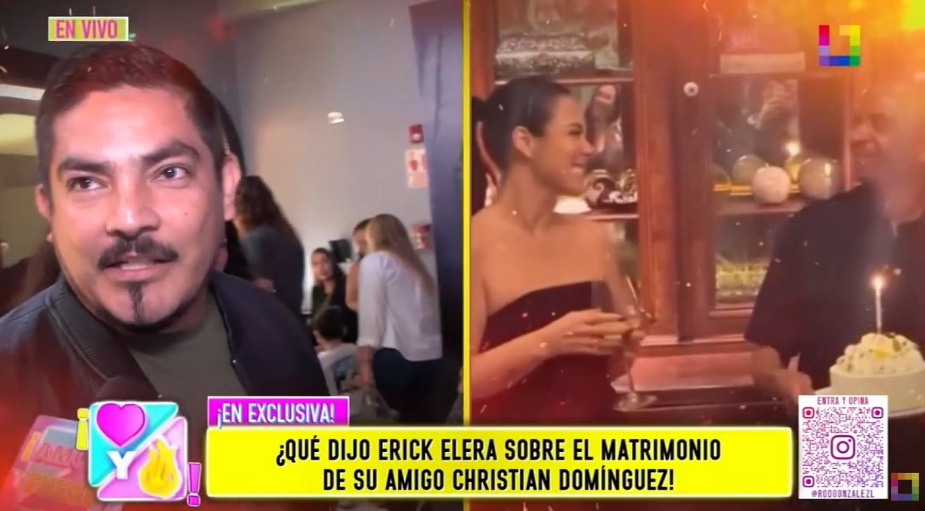 Erick Elera da su punto de vista tras el acercamiento entre Magdyel Ugaz y Sergio George.