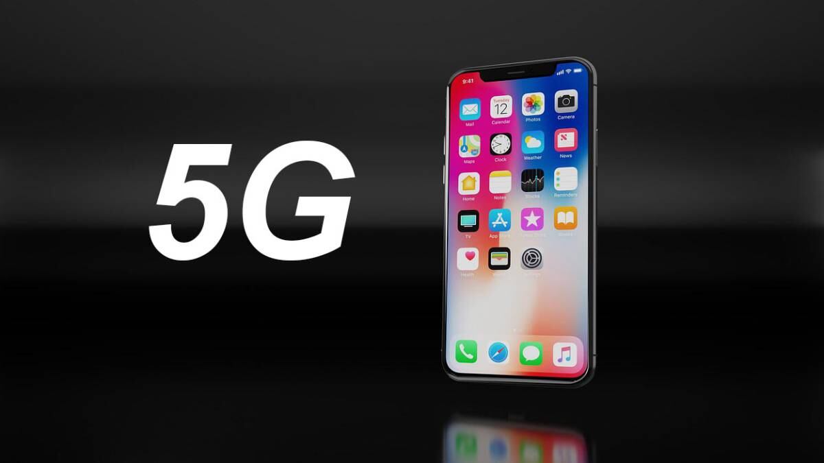 Dispositivos Apple con 5G.